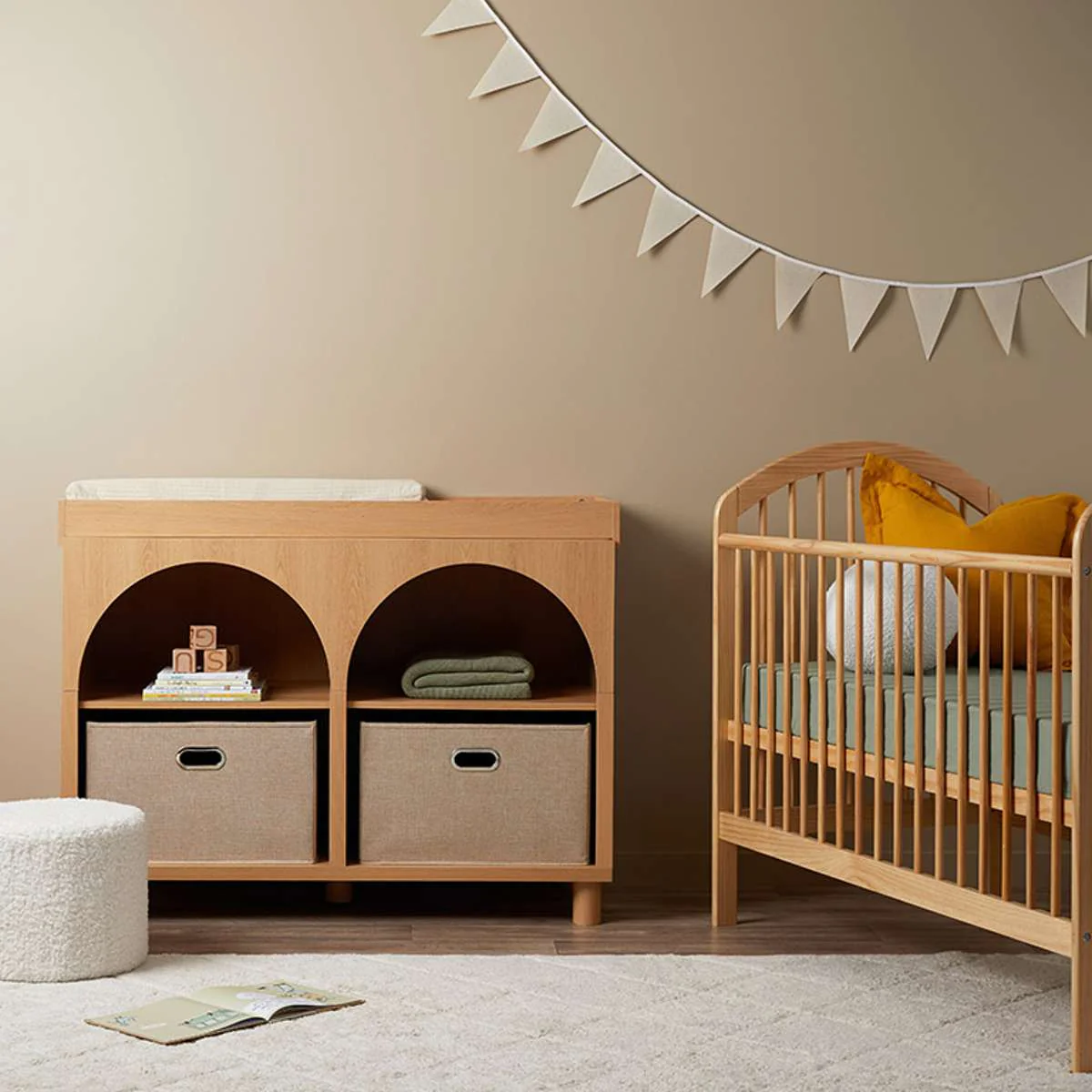 Archie Cot - Natural - Image 3