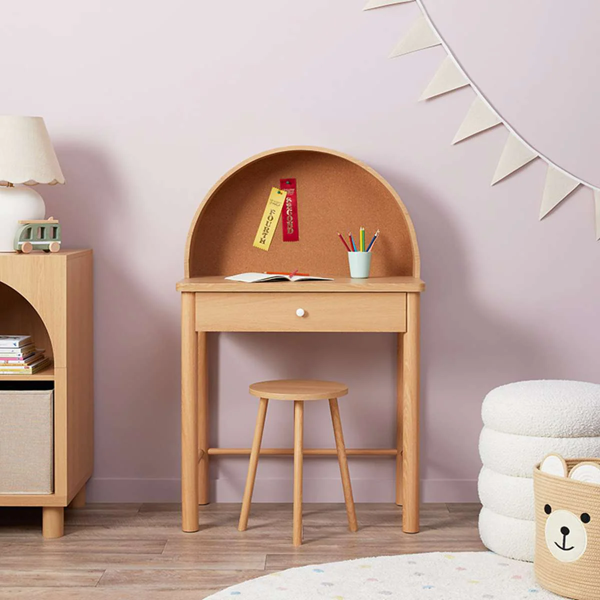 Archie Desk and Stool - Image 3