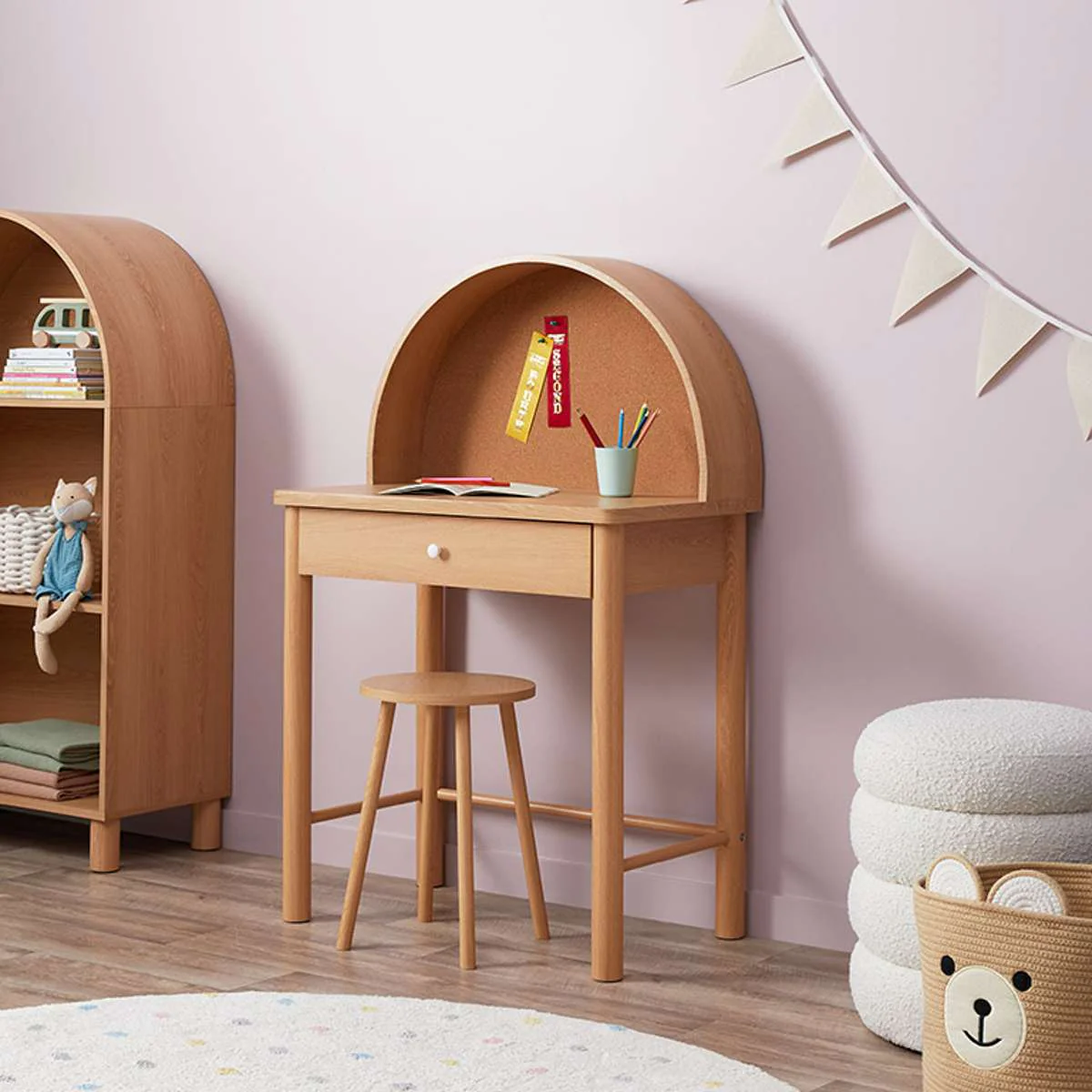 Archie Desk and Stool - Image 5