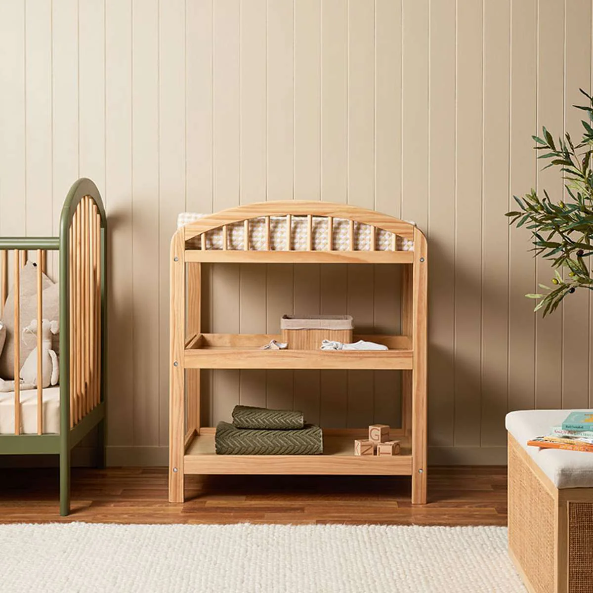 Archie 2 Shelf Change Table - Image 3