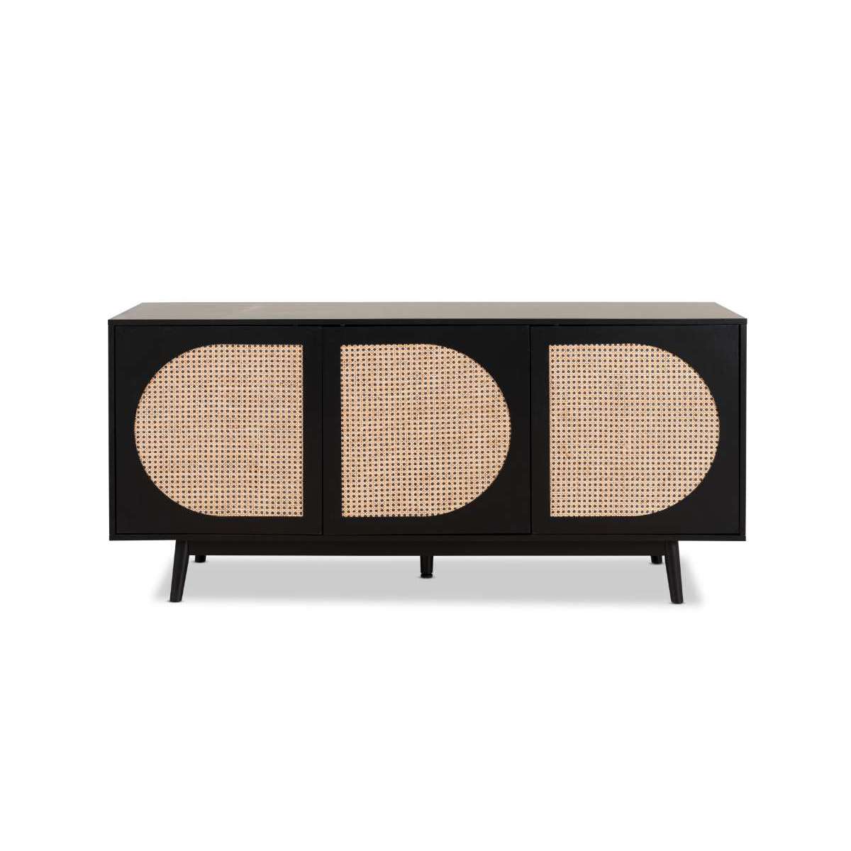 Claremont Buffet - Black - Image 7