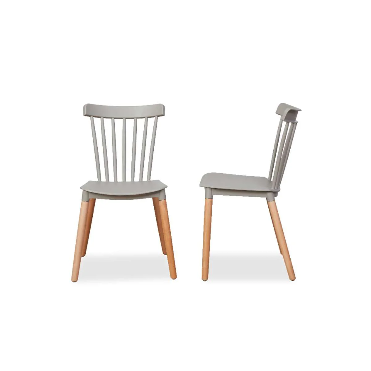 Frida Dining Chair - Set of 2 - Stone - Image 11