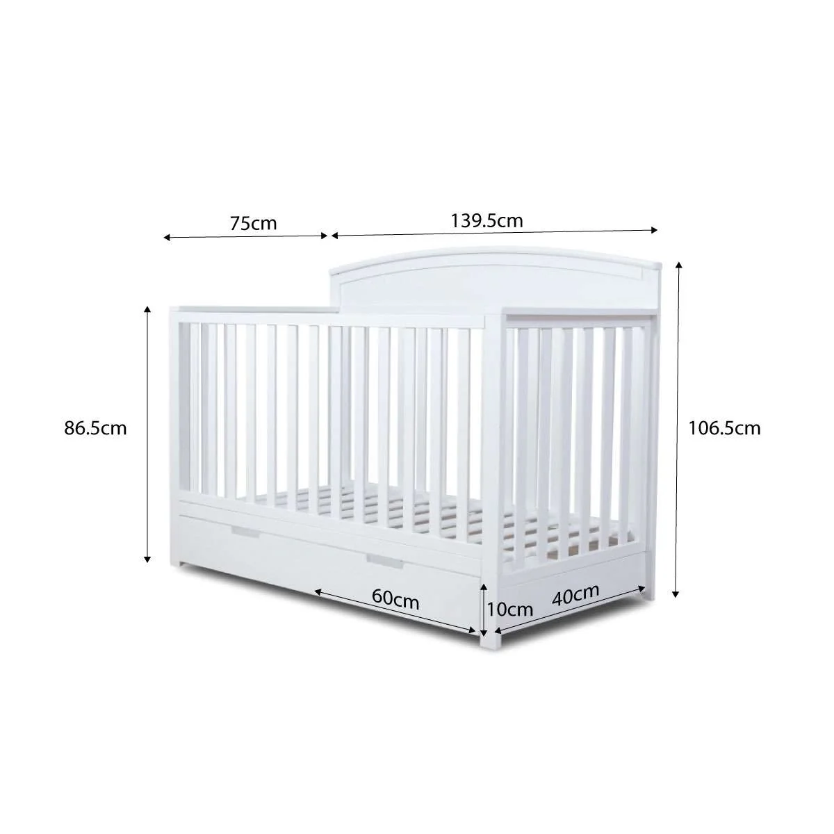 Harbor Four Piece Nursery Furniture Set - Image 6