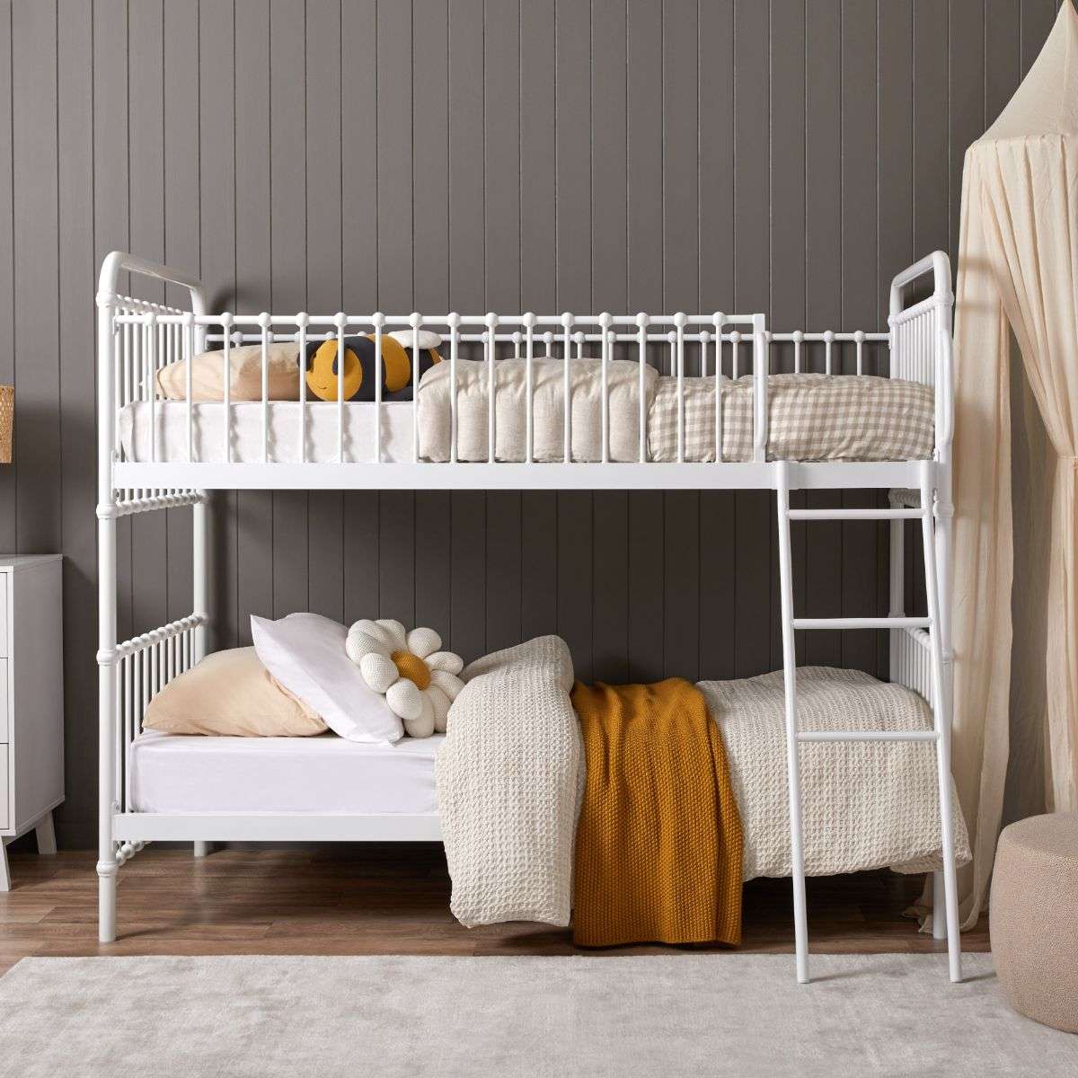 Sonata Bunk Bed - White - Image 7
